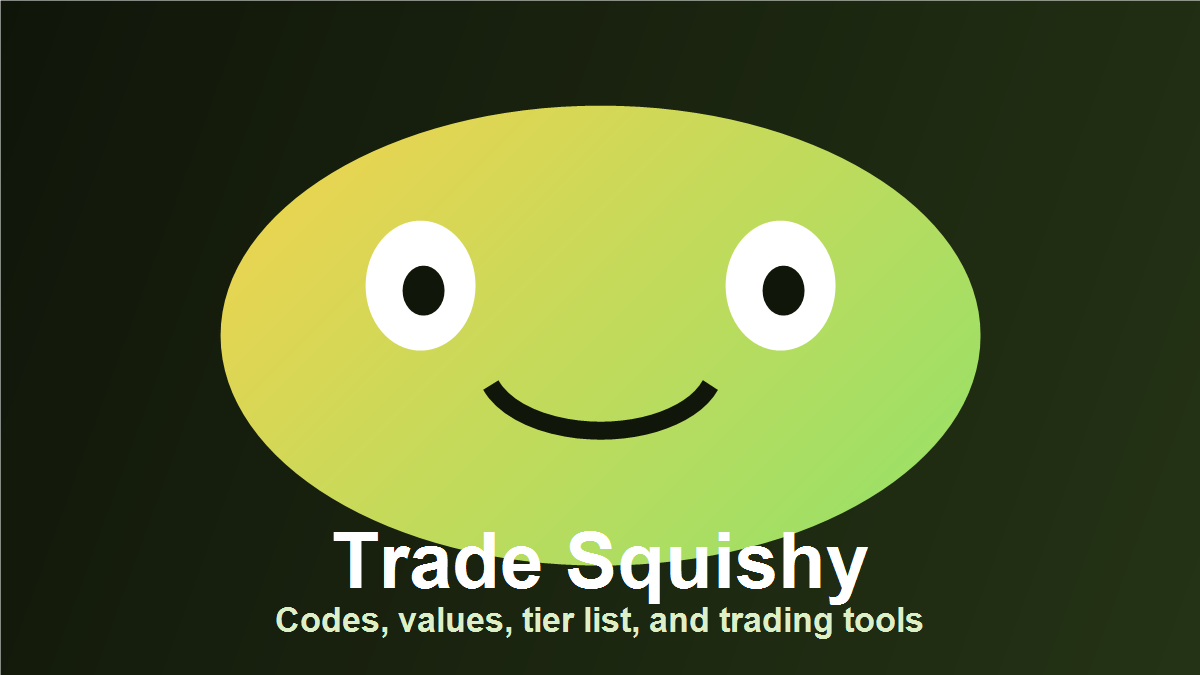 Trade Squishy official Roblox cover art